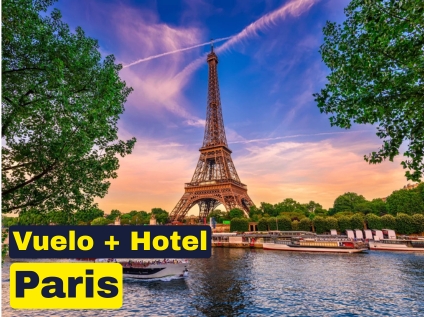 Vuelo + Hotel a París